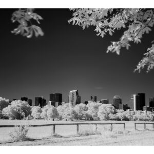 Vue sur la Défense en infrarouge 01