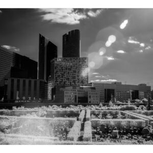 Vue sur la Défense en infrarouge 03