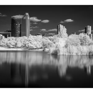 Vue sur la Défense en infrarouge 04
