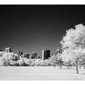 Vue sur la Défense en infrarouge 05