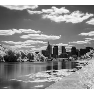 Vue sur la Défense en infrarouge 08