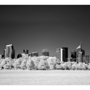Vue sur la Défense en infrarouge 10