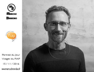 Portrait du 15 novembre 2016 du projet artistique "Portrait du jour" par le photographe Marcus BRANDAO. Portrait-du-Jour-2016-11-15