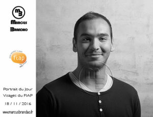 Portrait du 18 novembre 2016 du projet artistique "Portrait du jour" par le photographe Marcus BRANDAO. Portrait-du-Jour-2016-11-18