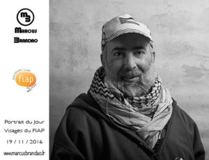 Portrait du 19 novembre 2016 du projet artistique "Portrait du jour" par le photographe Marcus BRANDAO. Portrait-du-Jour-2016-11-19