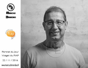 Portrait du 22 novembre 2016 du projet artistique "Portrait du jour" par le photographe Marcus BRANDAO. Portrait-du-Jour-2016-11-22