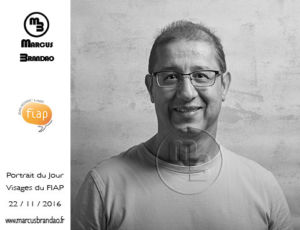 Portrait du 22 novembre 2016 du projet artistique "Portrait du jour" par le photographe Marcus BRANDAO. Portrait-du-Jour-2016-11-22