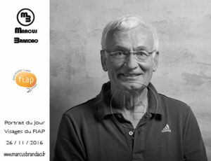 Portrait du 26 novembre 2016 du projet artistique "Portrait du jour" par le photographe Marcus BRANDAO. Portrait-du-Jour-2016-11-26