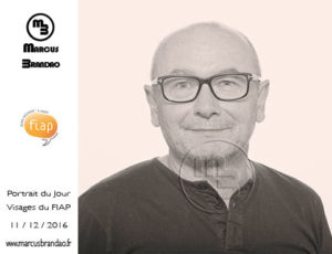 Portrait du 11 décembre 2016 du projet artistique "Portrait du jour" par le photographe Marcus BRANDAO. Portrait-du-Jour-2016-12-11