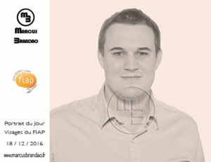 Portrait du 18 décembre 2016 du projet artistique "Portrait du jour" par le photographe Marcus BRANDAO. Portrait-du-Jour-2016-12-18