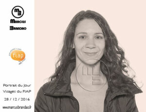 Portrait du 28 décembre 2016 du projet artistique "Portrait du jour" par le photographe Marcus BRANDAO. Portrait-du-Jour-2016-12-28