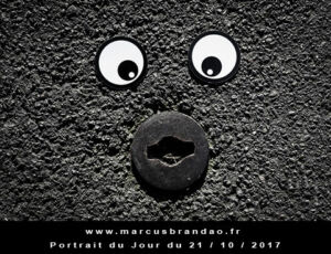 Portrait du jour 2017-10-21, quand les objets prennent vie. En 2017 l’artiste photographe Marcus BRANDAO s’amusera à donner vie à des objets. Portrait du jour 2017-10-21
