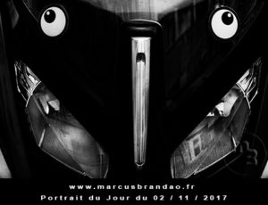 Portrait du jour 2017-11-02, quand les objets prennent vie. En 2017 l’artiste photographe Marcus BRANDAO s’amusera à donner vie à des objets. Portrait du jour 2017-11-02