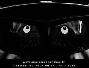 Portrait du jour 2017-11-14, quand les objets prennent vie. En 2017 l’artiste photographe Marcus BRANDAO s’amusera à donner vie à des objets. Portrait du jour 2017-11-14