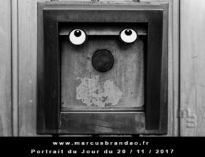 Portrait du jour 2017-11-20, quand les objets prennent vie. En 2017 l’artiste photographe Marcus BRANDAO s’amusera à donner vie à des objets. Portrait du jour 2017-11-20