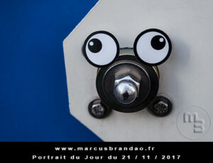 Portrait du jour 2017-11-21, quand les objets prennent vie. En 2017 l’artiste photographe Marcus BRANDAO s’amusera à donner vie à des objets. Portrait du jour 2017-11-21