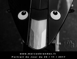 Portrait du jour 2017-11-26, quand les objets prennent vie. En 2017 l’artiste photographe Marcus BRANDAO s’amusera à donner vie à des objets. Portrait du jour 2017-11-26