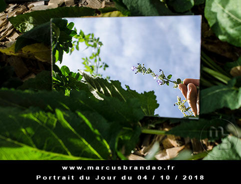En 2018, Portrait du Jour sera consacré à l’autoportrait avec chaque semaine un thème différent. Portrait du jour 2018-10-04