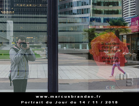 En 2018, Portrait du Jour sera consacré à l’autoportrait avec chaque semaine un thème différent. Portrait du jour 2018-11-14